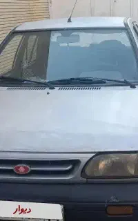 پراید ۸۷ دوگانه فابریک بدون رنگ شاسی پلمپ