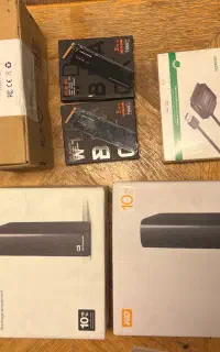 هارد ۱۰ ترابایت و۸ ترابایت و۲ ترابایت ssd
