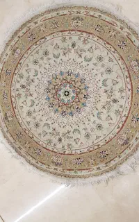 فرش گرد ماشینی