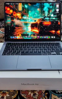 فروش مک بوک ایر m2 خشک به همراه فاکتور خرید