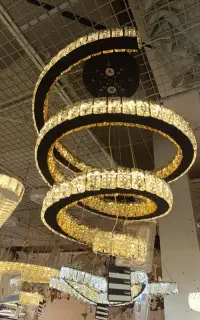 لوستر کریستالی) خطی
