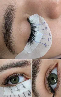 اکستنشن مژه والیوم اسپایکی کلاسیک لیفت مژه و ابرو