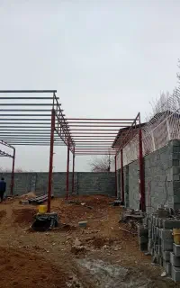 شیروانی اسکلت فلزی  رابیتس