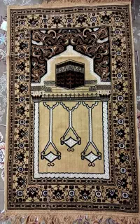 سجاده کاملا نو طرح کعبه مخمل ترک