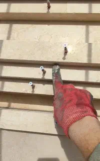 پیچ ورولپلاک نما رول پلاک کردن سنگ باطناب راپل کار