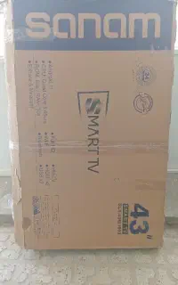 کارتن تلوزیون ۴۳ اینچ  صنام sanam