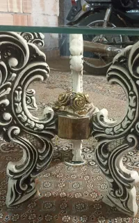 جلو مبلی/عسلی دو تیکه