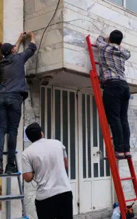 نیرو کار فیبر نوری . کابل کشی