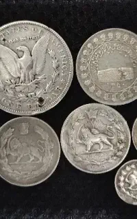 تعدادی 11عدد سکه قدیمی