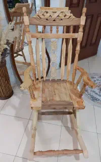صندلی راک نونو چوب بسیارشیک