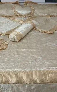 روتختی دونفره ساتن بسیار شیک ۹تیکه