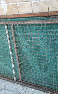 قفس توری با کلاف نبشی ۳