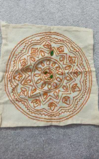 فروش پته اصل خام، طرح زده