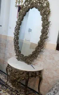 آینه و کنسول برنز