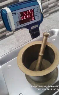 دو عدد هاونگ برنجی