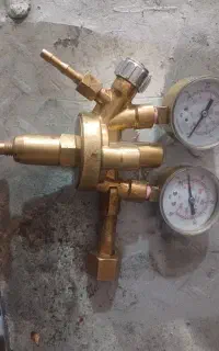 مالامتر استیلن پمپ باد پیستوله