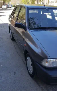 پراید ۸۸ بی رنگ‌ بدون نقطه بدون کوچکترین‌ ضرب