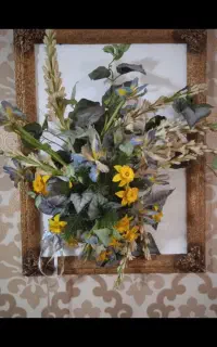 تابلو گل مصنوعی