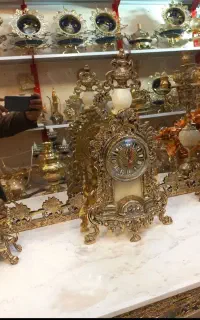 خرید فروش آیینه وشمعدان برنجی