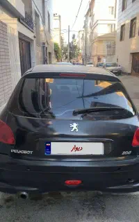 پژو ۲۰۶ مدل ۸۰ در حد
