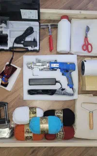 دستگاه تفنگ فرش بافی