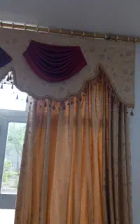 پرده ضخیم با والان