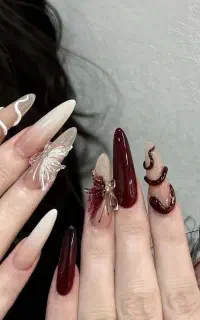 اموزش کاشت ناخن صفرتاصد ژورنالی با طراحی