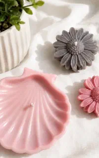 شمع دست‌ساز دکوری و نذری