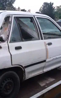 پراید132 مدل88 تصادفی