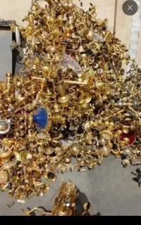 خرید ((فروش)) لوستر های برنجی آبکاری