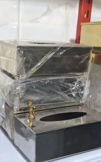 جا دستمال و سطل