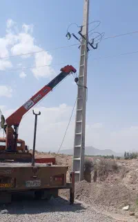 خدامات جرثقیل هفت تن کفی