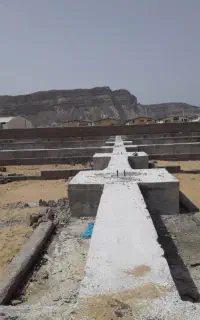 فنداسیون اسکلت بتنی