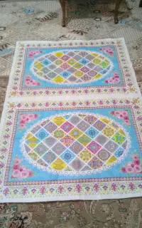 سفره ۲متری جنس  خوب نو استفاده نشده