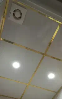 اجرای کار سقف کاذب pvc تایل و...