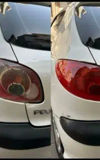 نصب برچسب دودی و رنگی چراغ  ( تمامیه خدمات اسپرت )