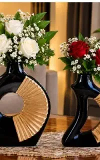 تولیدی مجسمه گلدن دیواری و رومیزی آجیل خوری