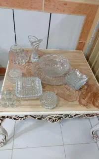 ظرف بلور چند مدل تمیز و نو