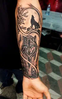 اجرای تتو بدن