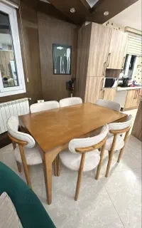 میز نهارخوری ۴ ۸ ۶ نفره مینیمال غذاخوری نهارخوریشش