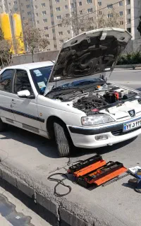 مکانیک سیار با لوازم یدکی