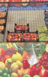 میز میوه فروشی