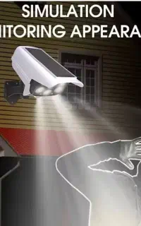 لامپ خورشیدی شارژی طرح دوربین مدار بسته