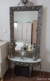 اینه شمعدان با کنسول