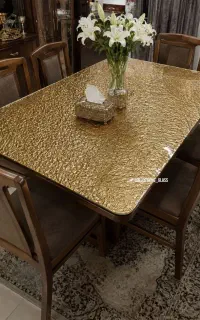 شیشه ی دکوراتیو بافت دار چروک
