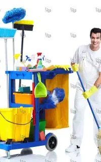 نظافت منزل و پله و پارکینگ