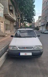 پراید وانت مدل ۱۴۰۰ سفید (با برگه کارشناسی)