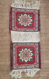 فرش پادری یا پشتی ماشین دستبافت