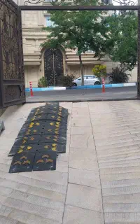 اجرای خط کشی اصلاح رمپ و نصب تجهیزات ترافیکی