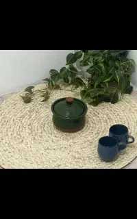 سفره حصیر دست بافت
